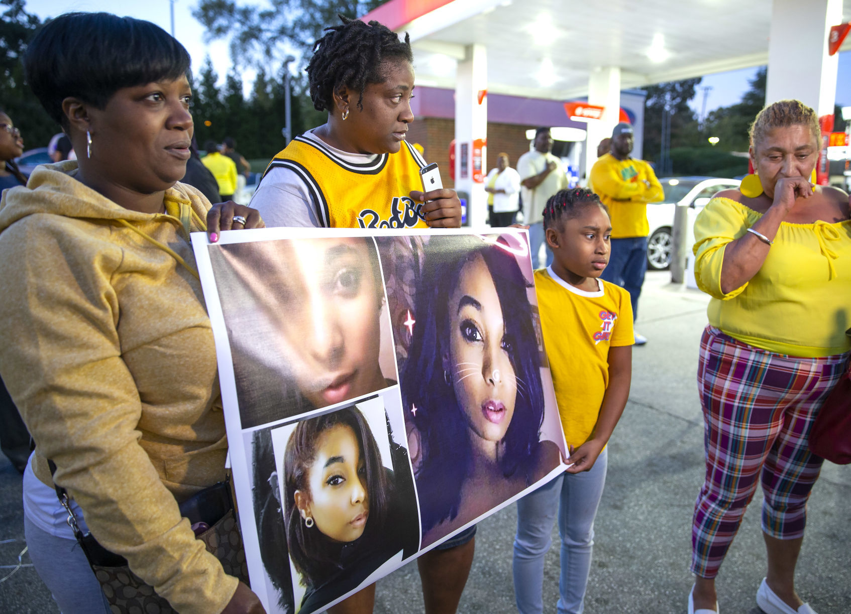 Vigil for Zanelle Tucker